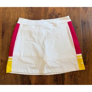 Slazenger Skort White Tennis Activewear Pickleball Sz M Women Pull On Shorts
